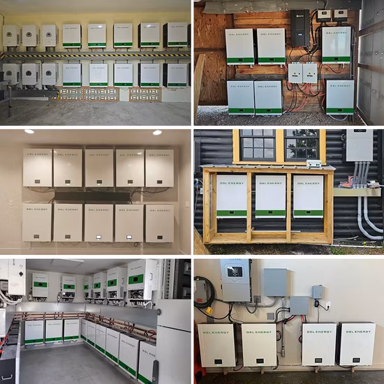 Gsl energía fuera de la red Powerwall de almacenamiento de energía 48V 5kwh 10kwh 100ah 200ah Sistema Solar doméstico batería LiFePO4